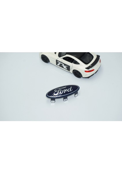 Dk Tuning Ford Uyumlu Direksiyon Airbag Mavi Metal Logo Arma5,8cm