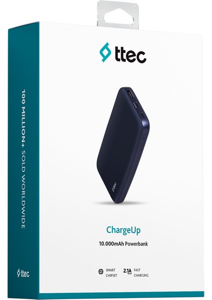 Chargeup 10.000MAH Taşınabilir Şarj Aleti Powerbank