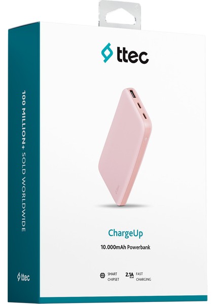 Chargeup 10.000MAH Taşınabilir Şarj Aleti Powerbank