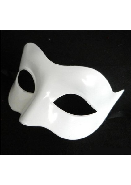 Beyaz Renk Masquerade Kostüm Partisi Venedik Balo Maskesi modelleri