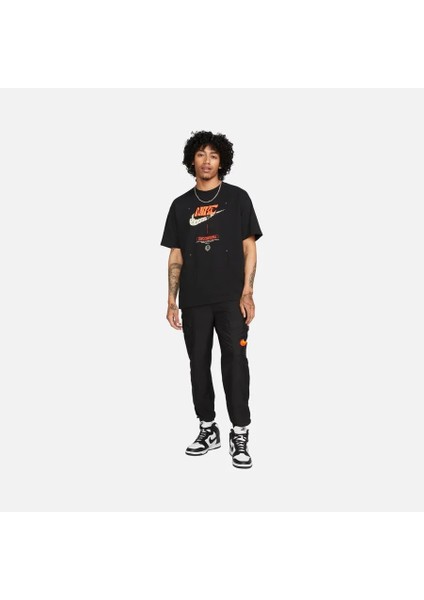 Sportswear MAX90 Oc Pk1 Graphic Siyah Erkek Tişört - FD1303-010