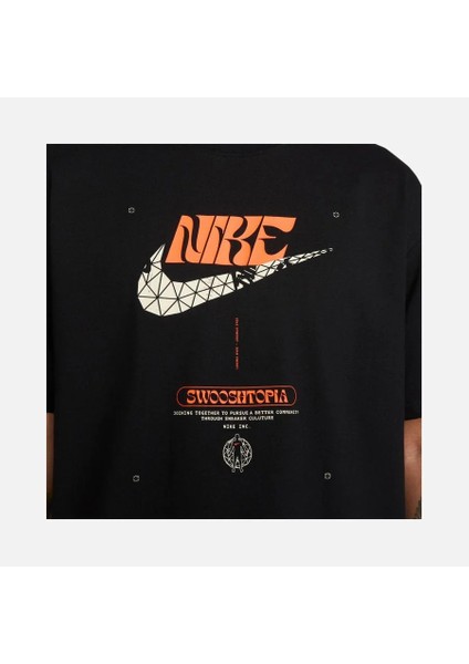 Sportswear MAX90 Oc Pk1 Graphic Siyah Erkek Tişört - FD1303-010 fiyatları