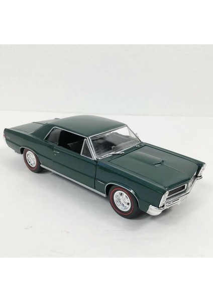 Trust Store 1965 Pontiac Gto 1:24 Ölçek Yeşil Renk Model Araba Koleksiyon