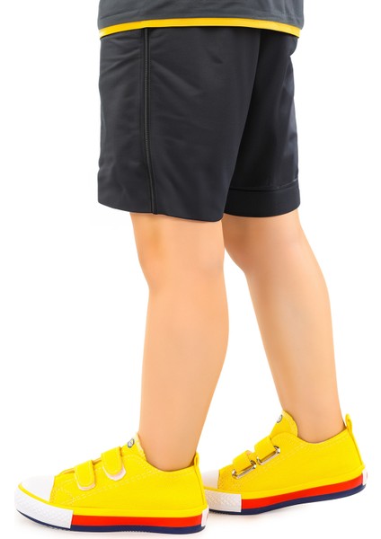 Linen Cırtlı Erkek Çocuk Keten Ayakkabı Sarı fiyatları