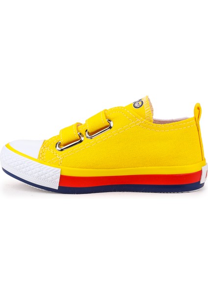 Linen Cırtlı Erkek Çocuk Keten Ayakkabı Sarı modelleri