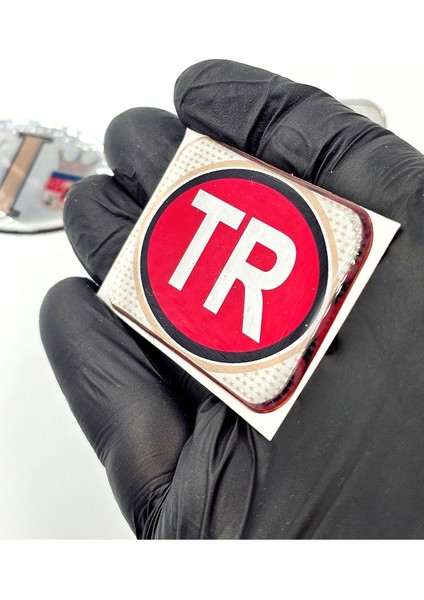 Etiketçilere Özel Sticker Damla Harf Set 4'lu Sticker Damla (I - B - Tr- D) Model 2 fırsatları