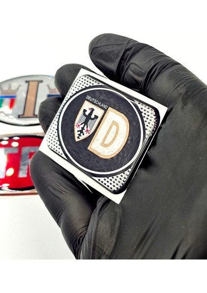 Etiketçilere Özel Sticker Damla Harf Set 4'lu Sticker Damla (I - B - Tr- D) Model 2 indirimleri