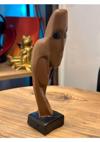 Tek Vücut Biblo Kahverengi Taş Figür Dekoratif Ürün fiyatları