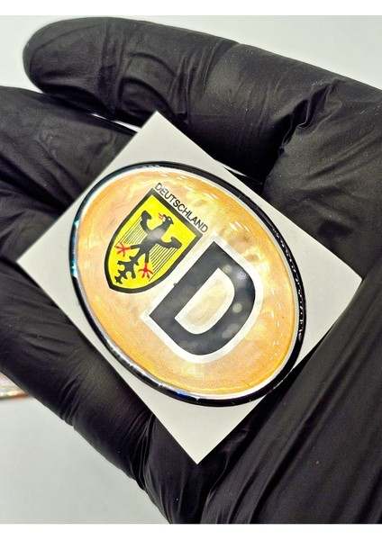 Etiketçilere Özel Sticker Damla Harf Set 4'lu Sticker Damla (D - F - I- Tr) Model 3