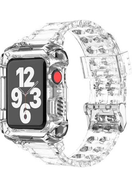 - Apple Watch Uyumlu Spor Kordon Kayış Kasa Koruma 38MM 40MM 41MM