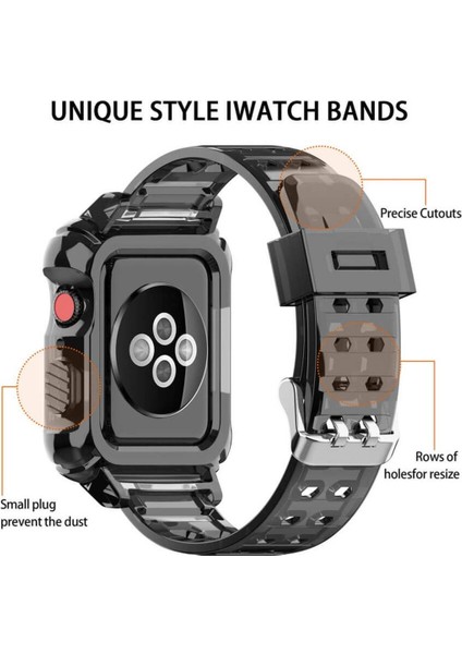 - Apple Watch Uyumlu Spor Kordon Kayış Kasa Koruma 38MM 40MM 41MM fiyatları