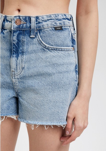 Cherry 90LAR Açık Mavi Jean ŞORT1410022-87069 indirimleri