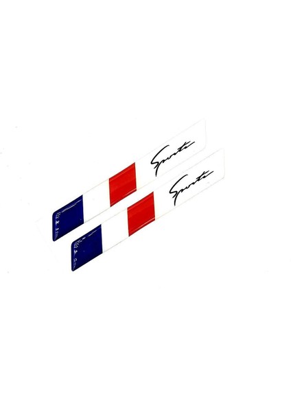 France Çamurluk Logosu Uyumlu Damla Sticker - France Sports Sticker Damla