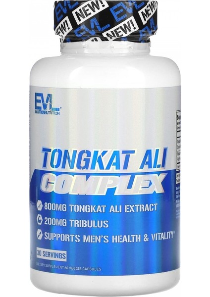 , Tongkat Alı Complex 800 Mg , 60 Veggie Capsules