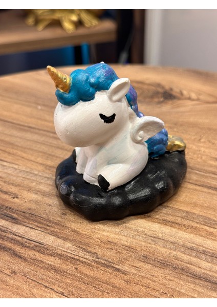 Bebek Unicorn Taş Figür, Biblo