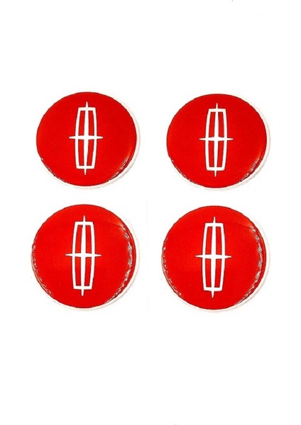 Etiketçilere Özel Lincoln Jant Göbeği Damla Sticker - Jant Göbeği Damla Sticker Lincoln