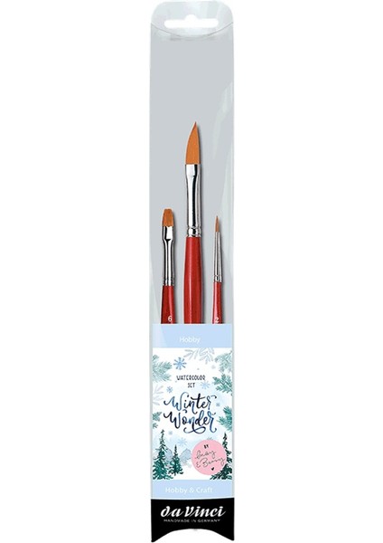 Cosmotop Spin Sulu Boya 3'lü Fırça Seti Seri 5401