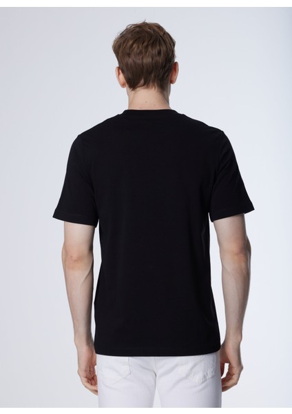 Yuvarlak Yaka Siyah Erkek T-Shirt Jprblushıeld Tee Ss Crew Neck Exc