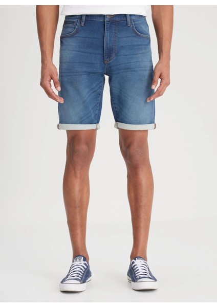 Slim Fit Taş Erkek Denim Şort L24107958 5 Cep Jean Şort modelleri