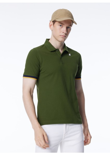Yeşil Erkek Polo T-Shirt K7121IW_VINCENT modelleri
