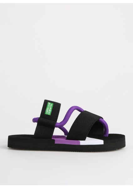 Siyah Kadın Plaj Terliği BNI-10214