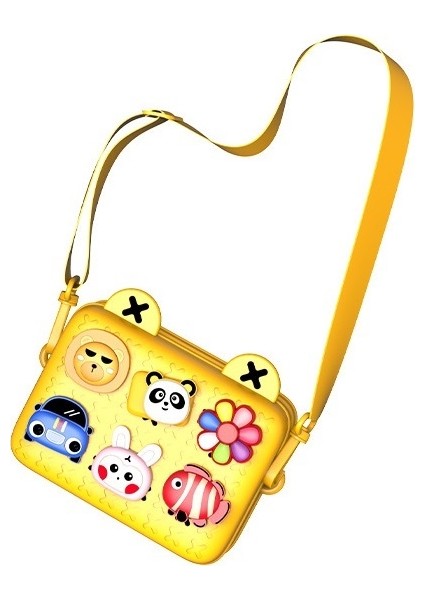 Omuz Sırt Çantası Bebek Karikatür Crossbody Küçük Çanta (Yurt Dışından) modelleri