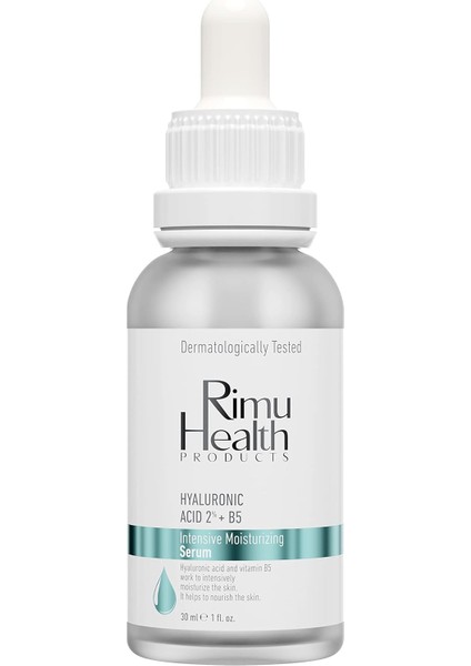 Health Products Tüm Cilt Tipleri Için Parfümsüz Yoğun Nemlendirici Serum Hyaluronic Acid 2% B5 Alithestereo