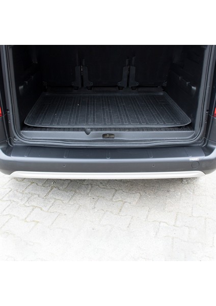 Toyota Proace City Araca Özel Arka Tampon Eşiği Plastik 2019 2020 2021 2022 2023 2024 fırsatları
