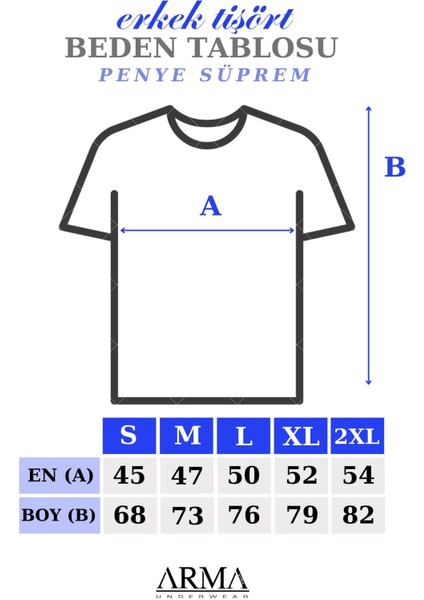 Erkek T-Shirt Sıfır Yaka Kısa Kollu 3'lü Paket %100 Pamuk Siyah - M