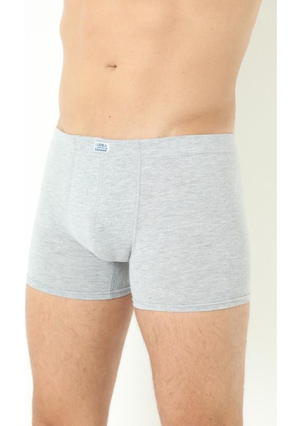 Erkek Boxer Düz 3'lü Paket Pamuklu Likralı Gri - 2xl modelleri