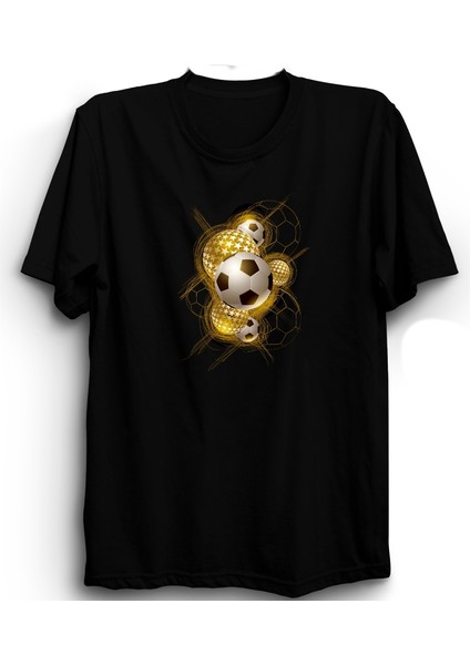 Futbol, Football, Ball, Futbol Topu, Spor Baskılı, %100 Pamuk Tişört