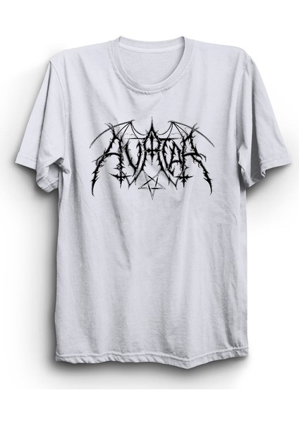 Avatar, Pentagram, Band, Rock Metal Müzik Grubu, Baskılı, %100 Pamuk Tişört