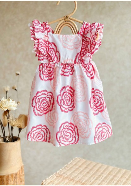 Kız Çocuk Güllü Elbise fiyatları
