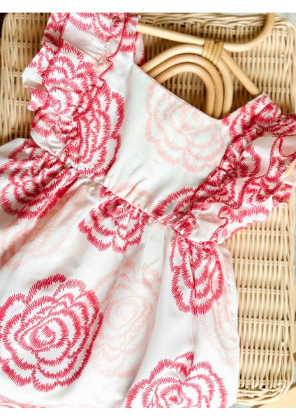 Kız Çocuk Güllü Elbise modelleri