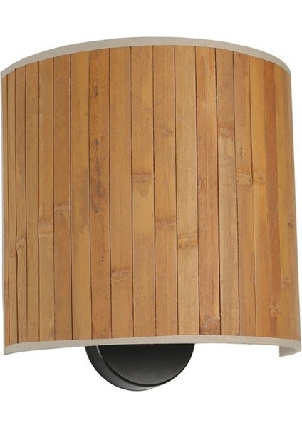 Bambu 01 Abajurlu Oval Aplik