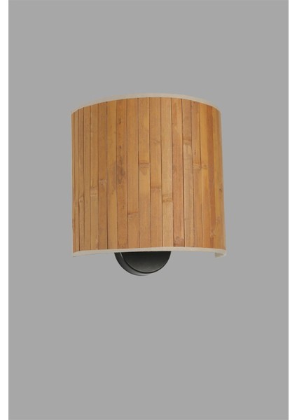 Bambu 01 Abajurlu Oval Aplik