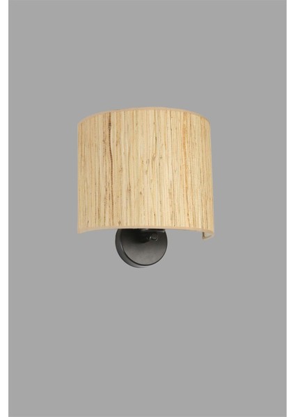 Bambu 010 Abajurlu Oval Aplik