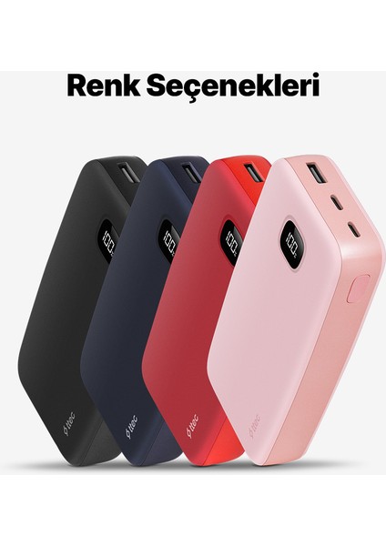 Chargeup LCD 20.000MAH Taşınabilir Hızlı Şarj Aleti / Powerbank modelleri