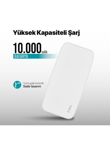 Chargeup 10.000MAH Taşınabilir Şarj Aleti Powerbank indirimleri