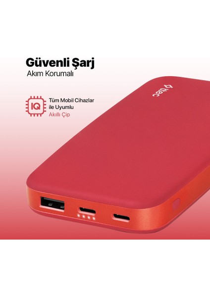 Chargeup 10.000MAH Taşınabilir Şarj Aleti Powerbank