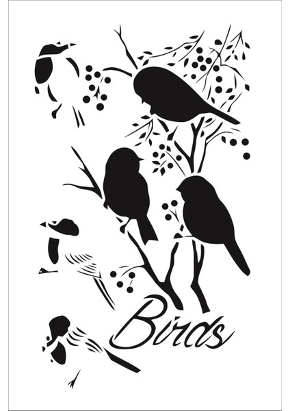 Stencil Sarayi Boyama Şablon 3 Boyutlu - 1518