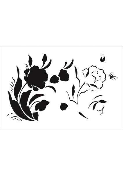 Stencil Sarayi Boyama Şablon 3 Boyutlu - 1510