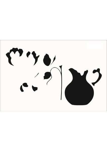 Stencil Sarayi Boyama Şablon 3 Boyutlu - 8085