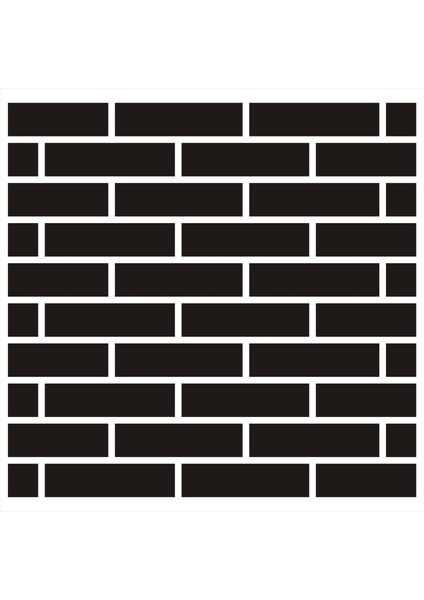 Stencil Sarayi Boyama Şablon Zemin Deseni - 8741