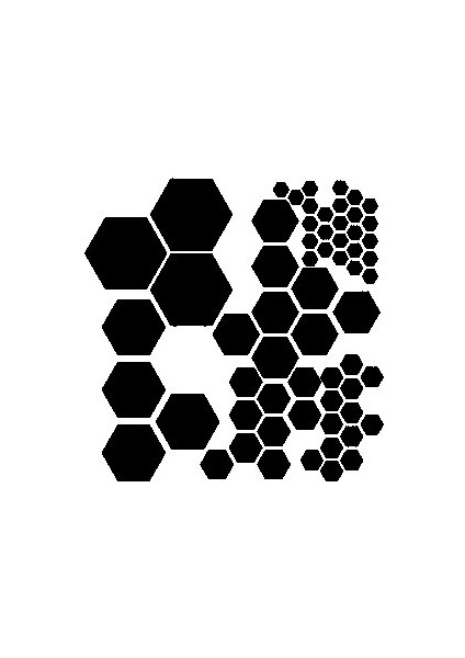 Stencil Sarayi Boyama Şablon Zemin Deseni - 4625