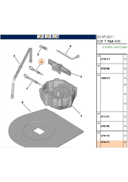 Çeki Demiri 407 (674421) fiyatları