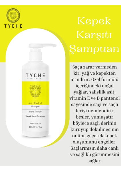 Luxury Beauty Kepek Önleyici Şampuan Anti-Dandruff Shampoo Scalp Therapy 500ml modelleri