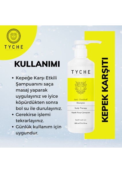 Luxury Beauty Kepek Önleyici Şampuan Anti-Dandruff Shampoo Scalp Therapy 500ml fırsatları