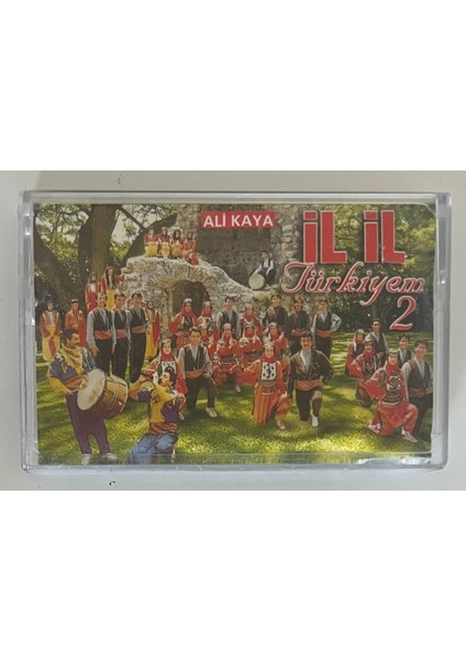 Ali Kaya Il Il Türkiyem 2 Kaset (Orjnal Dönem Baskı Kaset)