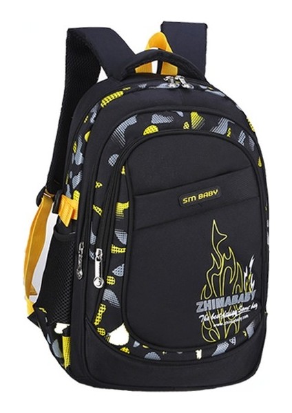 Erkek Çocuk Hafif Su Geçirmez Sırt Koruması Çocuk Okul Çantası (Yurt Dışından)